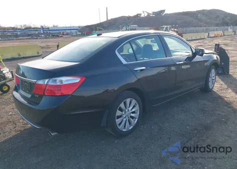 2013 Honda Accord Ex-L V-6 из США, поврежденный, VIN 1HGCR3F84DA022439
